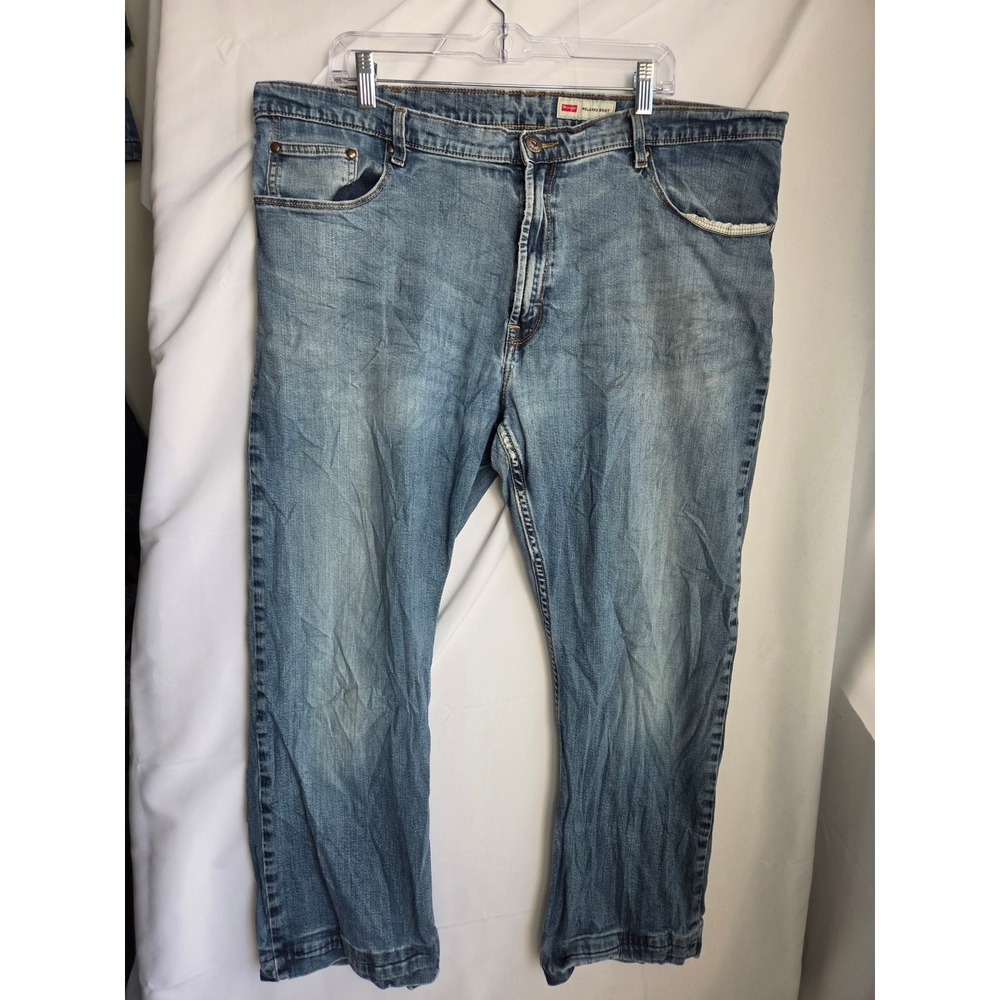 Wrangler Relaxed Boot Jeans Mens  Blue Medium Wash Relaxed Mid Rise Bootcut